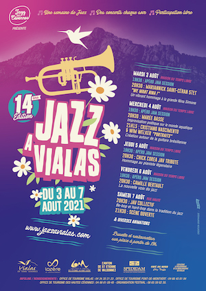 Affiche jazz Vialas